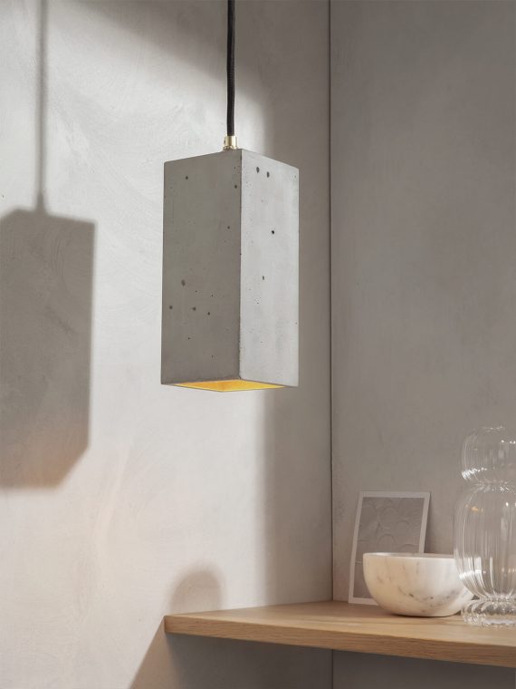 Beton Pendelleuchte - Betonlampe