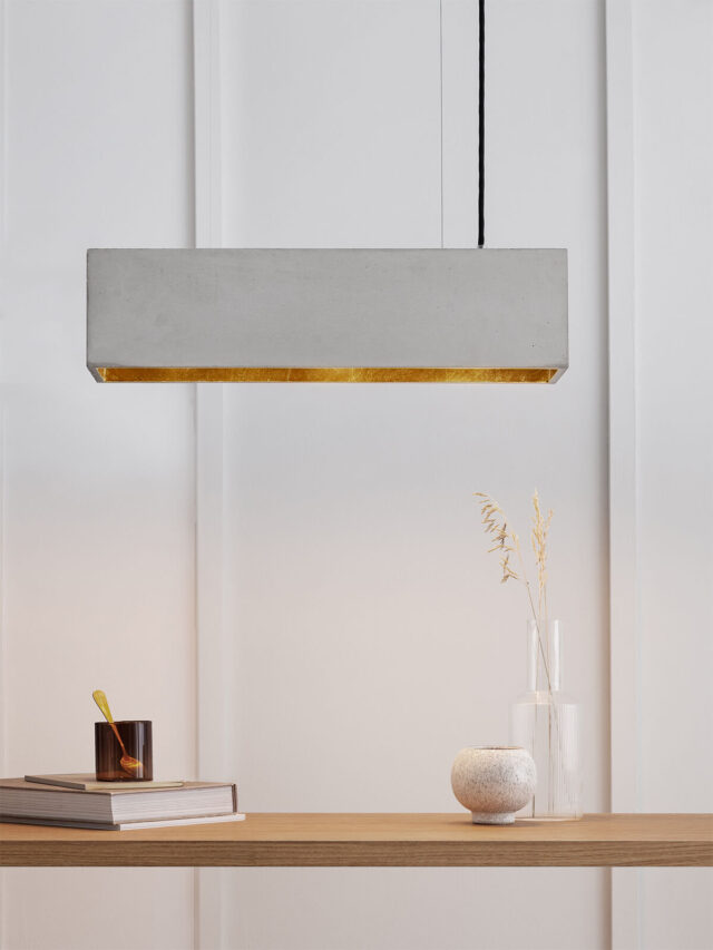 Beton Pendelleuchte - Beton Hängelampe - Betonlampe Beton Pendelleuchte - Beton Hängelampe - Betonlampe