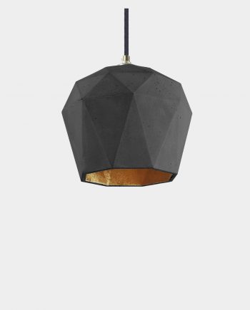 Beton Lampe MOA BLACK