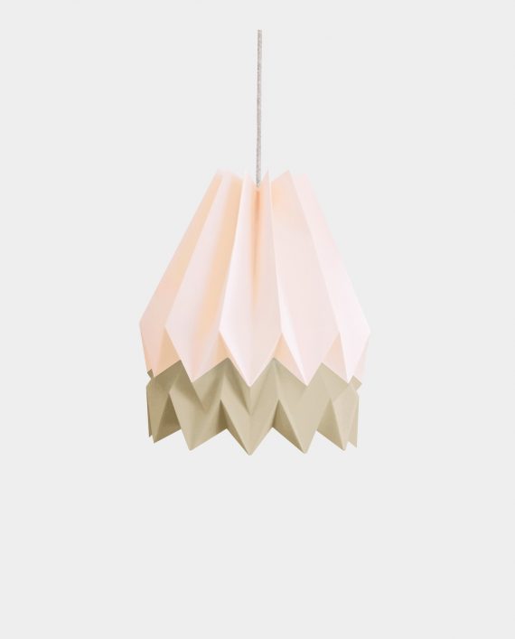 Papierlampe BARRA PINK