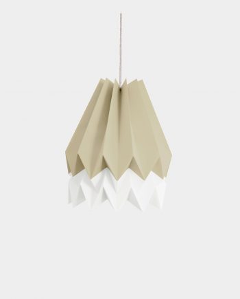 Papierlampe BARRA BEIGE