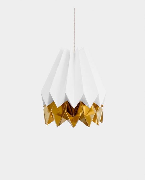 Papierlampe BARRA WHITE