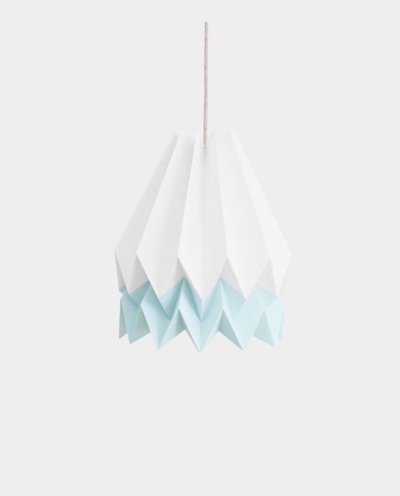 Papierlampe BARRA WHITE