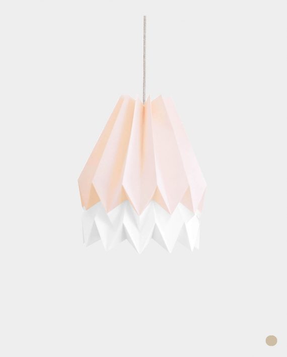 Papierlampe BARRA PINK