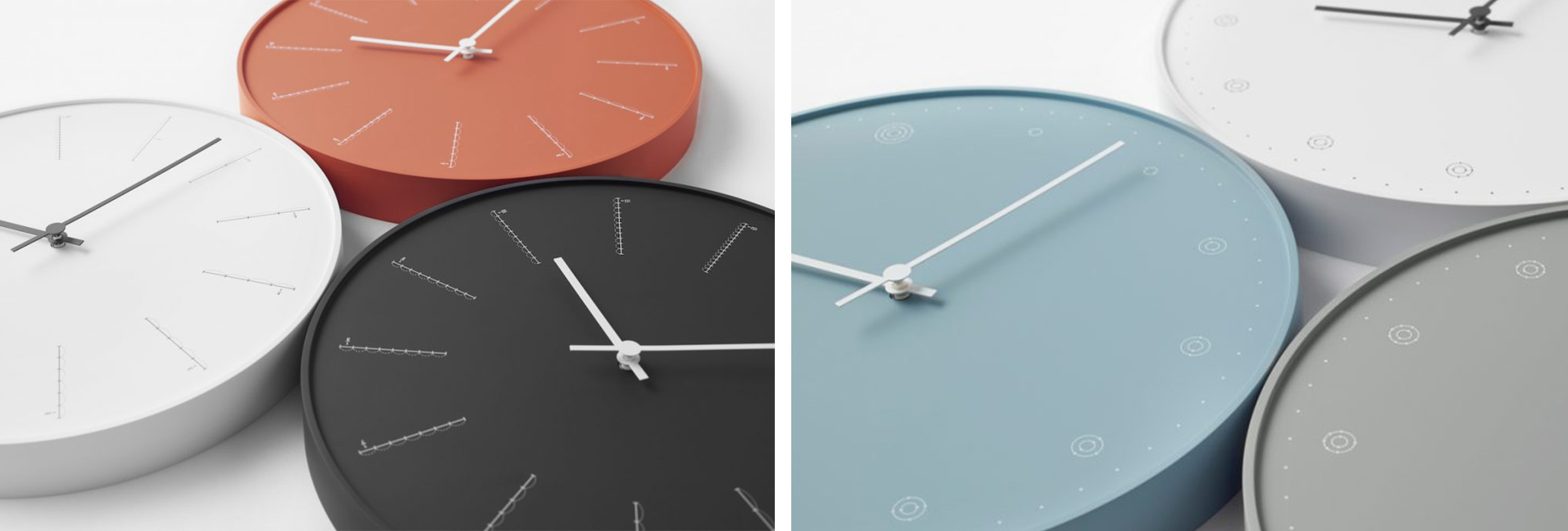 Wanduhr modern, Wohnzimmeruhr, schöne Wanduhren Wanduhr Rot