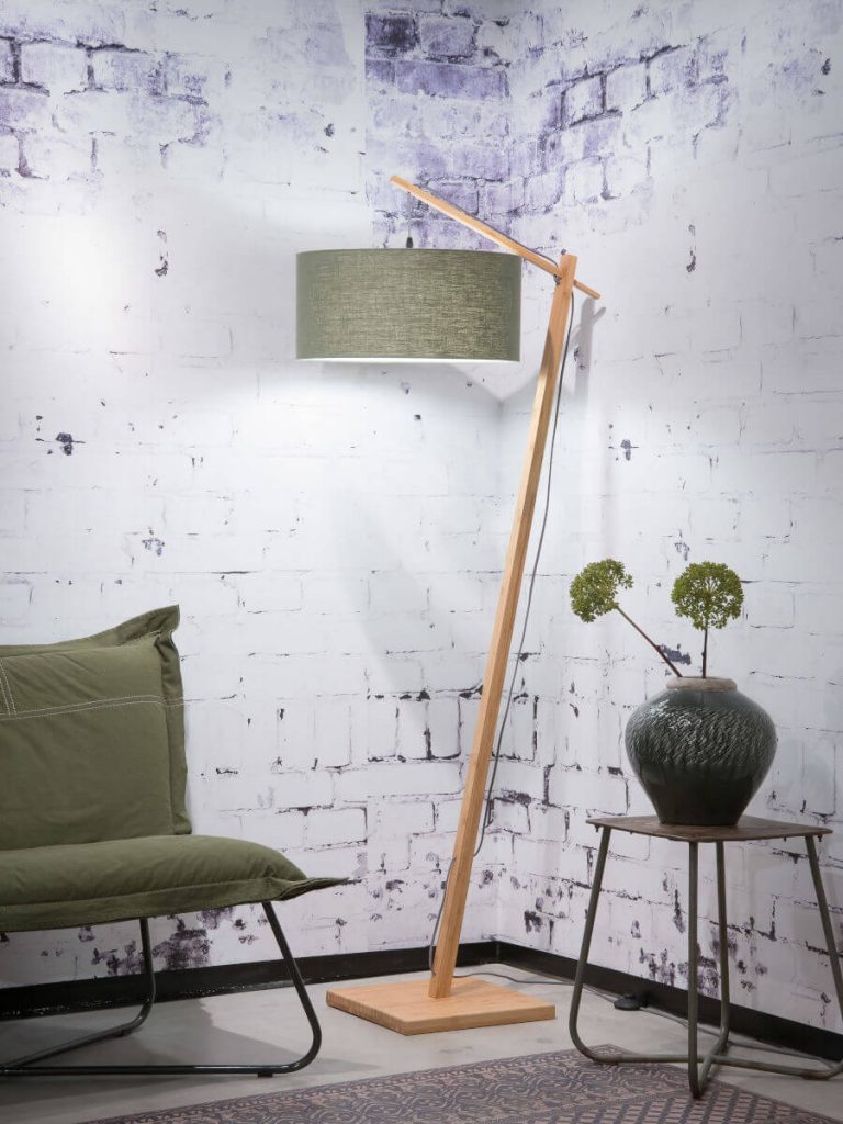Stehleuchte ANDES - Standleuchte Holz - Bambus Stehlampe Stehleuchte ANDES - Standleuchte Holz - Bambus Stehlampe