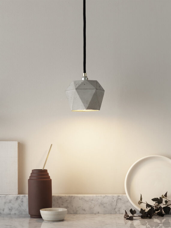 Beton Pendelleuchte - Betonlampe