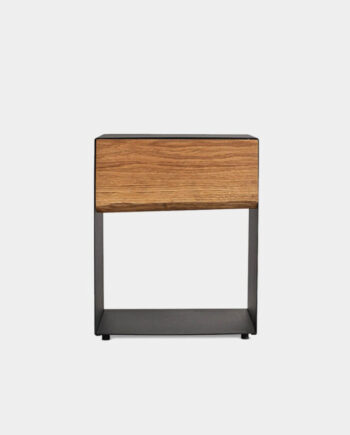 Nachttisch Eiche Metall ARBOR