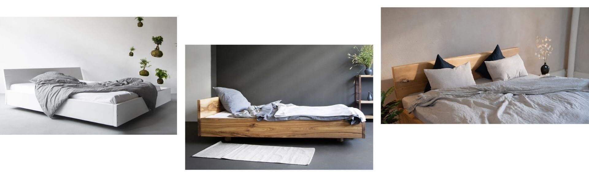 Beispiele Familienbett 240x200 cm - Familienbett 270x200 Bett 240x200 - Familienbett Massivholz - Schwebebett Massivholz - Schwebebett 200x200 - Schwebebett Eiche