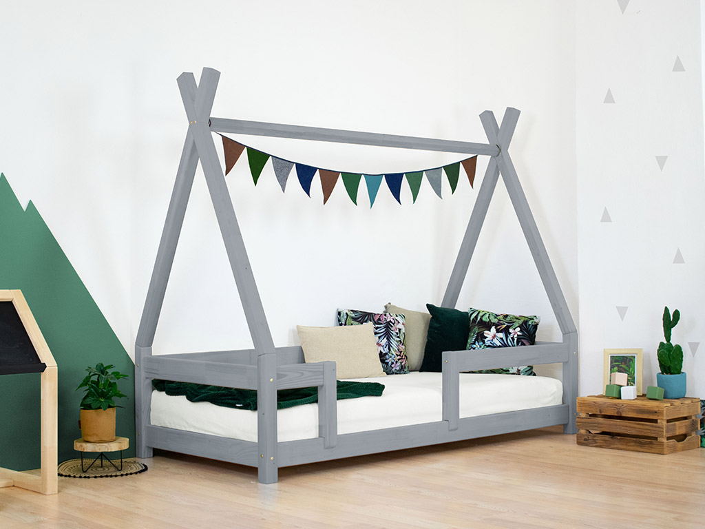 Tipi Bett NAKANA Grau Tipi Bett NAKANA Grau